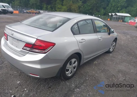 2013 Honda Civic Lx from USA, damaged, VIN 2HGFB2F56DH550390